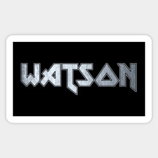 Heavy metal Watson Sticker